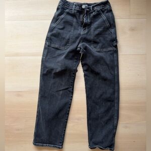 Just Black Relaxed Fit Dark Gray Jeans